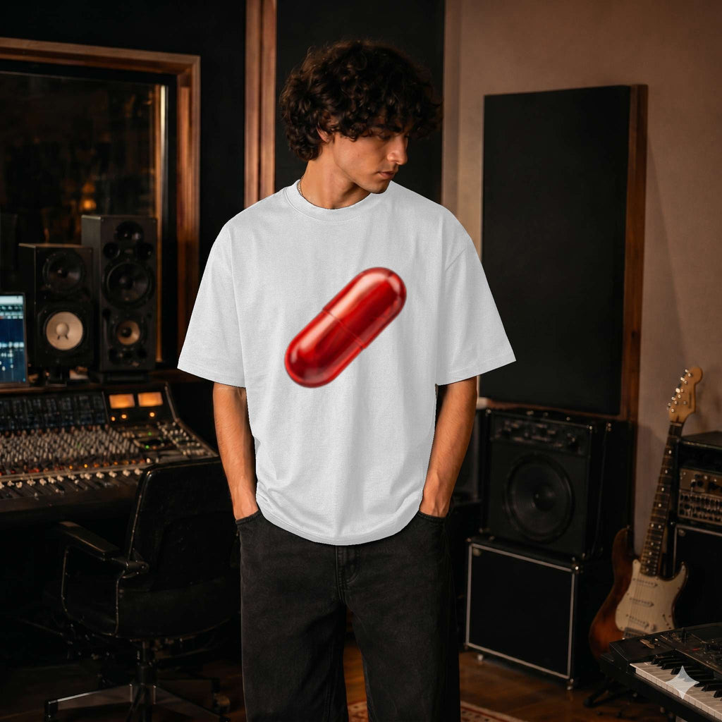 Red Pill™ Garment-Dyed Drop Shoulder Tee